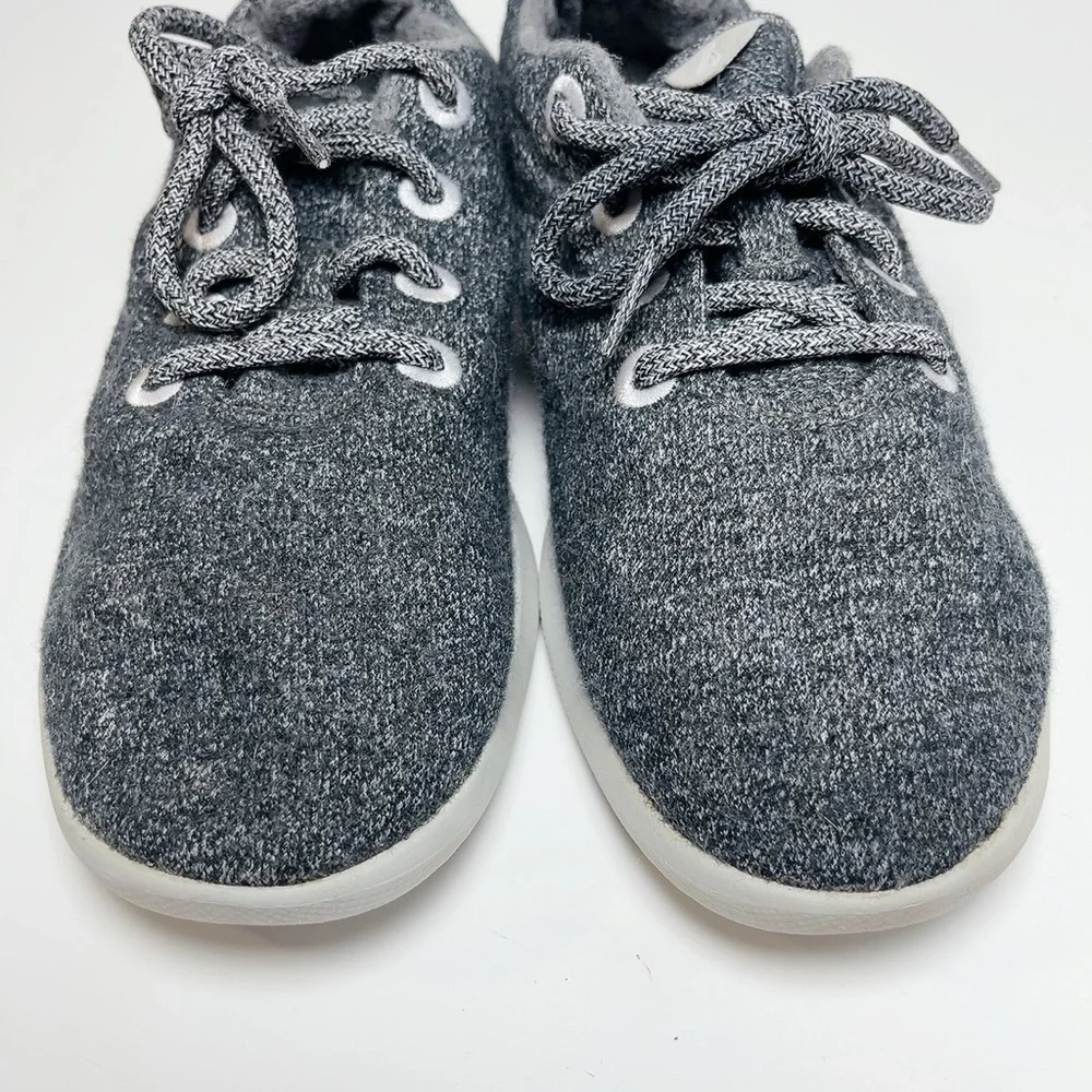 Allbirds Grey Wool Low Top Runner Shoes